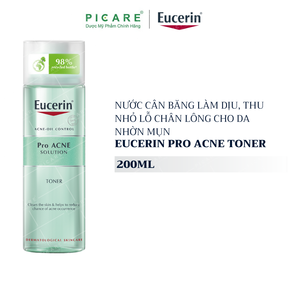 Nước Hoa Hồng cho Da Mụn Eucerin Pro ACNE Solution Toner