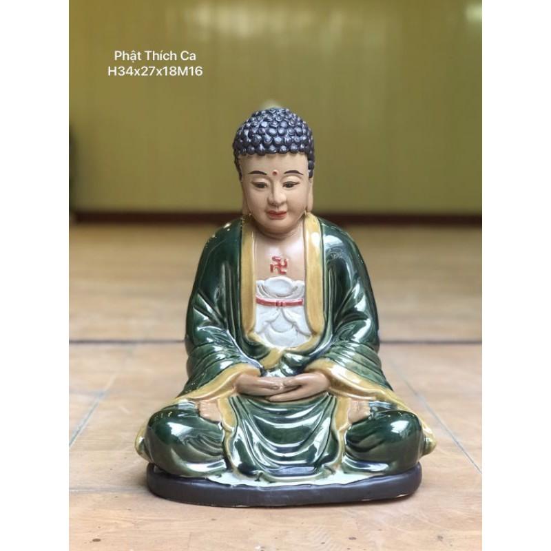 Tượng Thích Ca Thiền Tịnh sứ Bát Tràng