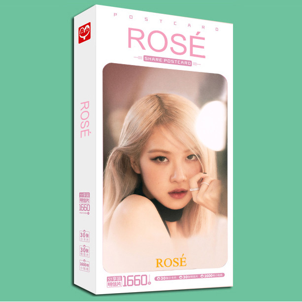 Postcard Rose Blackpink On the ground