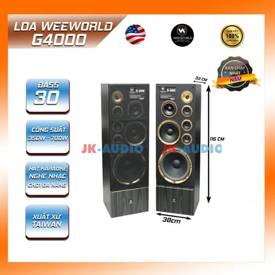 Loa Weeworld G4000 - hàng chính hãng