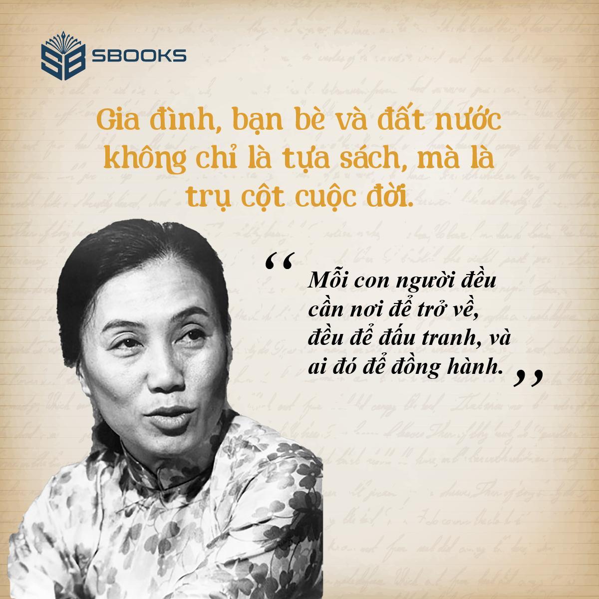 Combo 2 Cuốn Sách - Gia Đình, Bạn Bè và Đất Nước + Tấm Lòng Với Đất Nước (Madam Bình) - SBOOKS