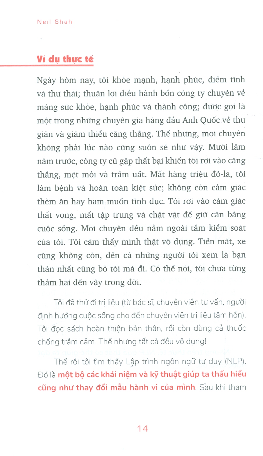 ỨNG DỤNG TÂM LÝ HỌC NLP - THAY CÁCH NGHĨ MỞ LỐI ĐI