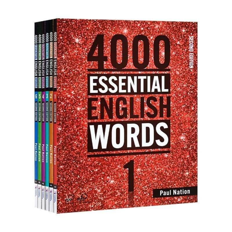 4000 essential english words 6q - bộ nhập màu (kèm audio + answer key)