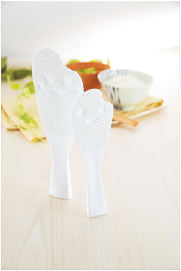 Bộ 2 chiếc muôi xới cơm YAMADA 19.5cm & 15.8cm chống dính, kháng khuẩn - nội địa Nhật Bản