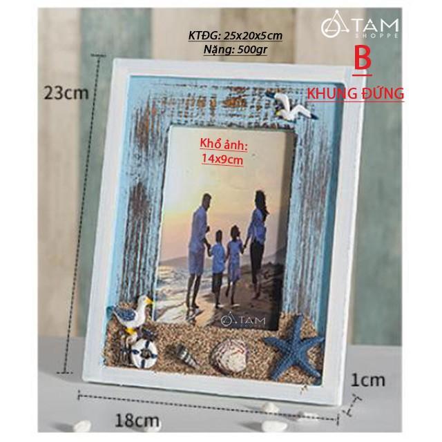 Khung ảnh để bàn phong cách biển KA-PCB-07