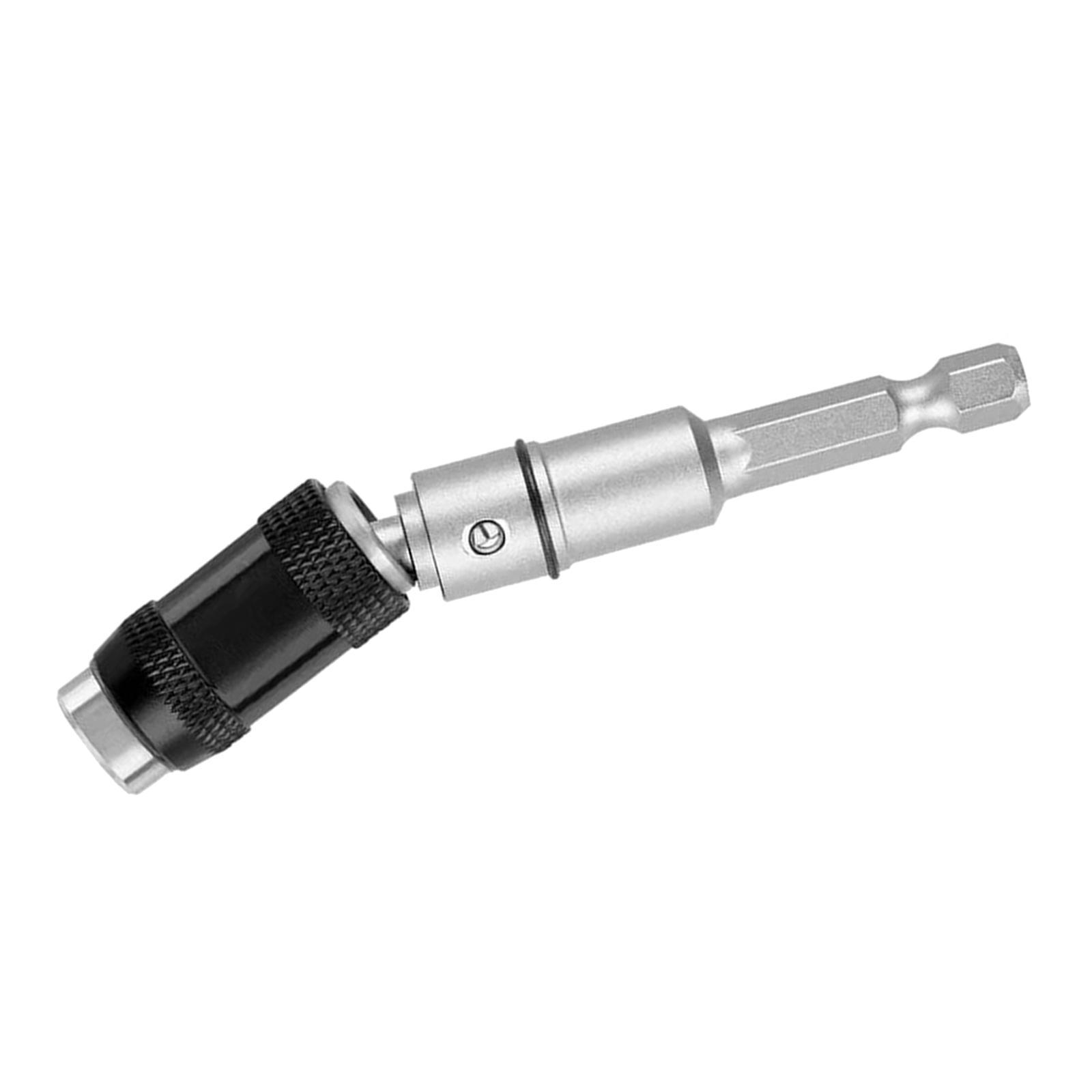 2Pcs  Screw Drill Tip Pivoting Drill Bit Holder  Bit