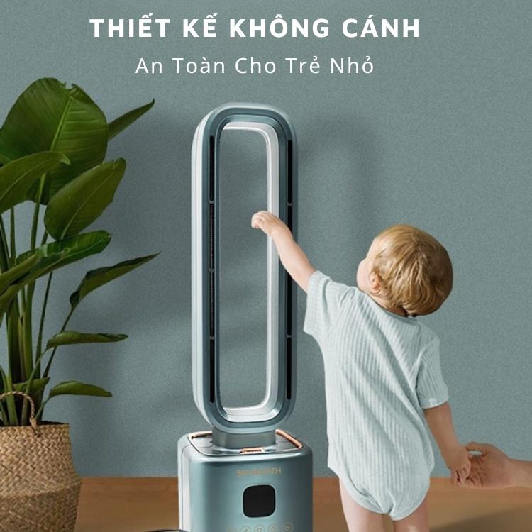 Quạt Không Cánh , Quạt Tháp Cao 81cm Có Điều Khiển