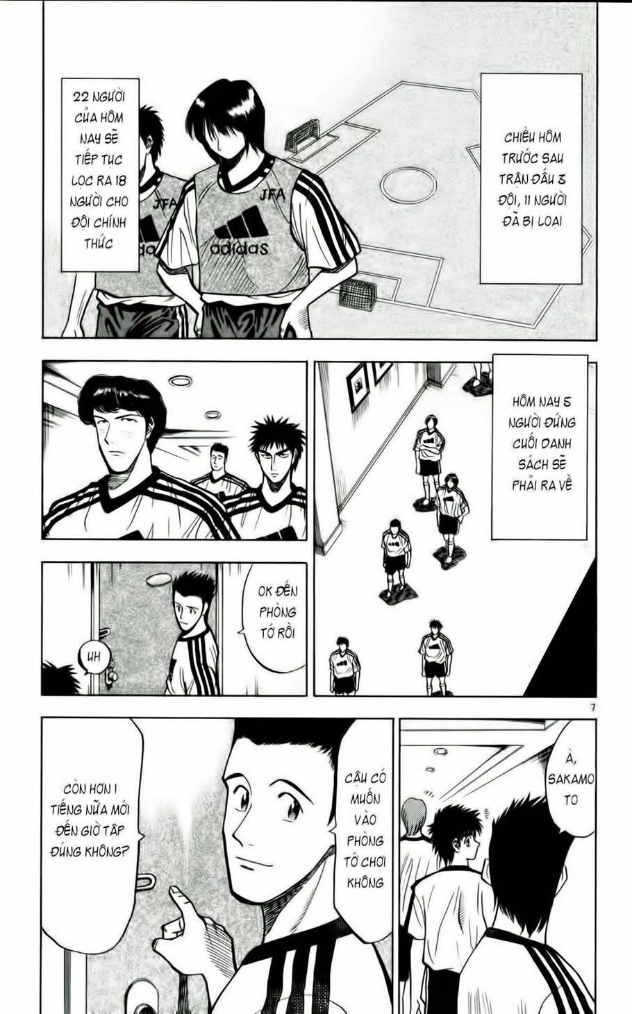 vũ điệu trên sân cỏ - fantasista chapter 50 7