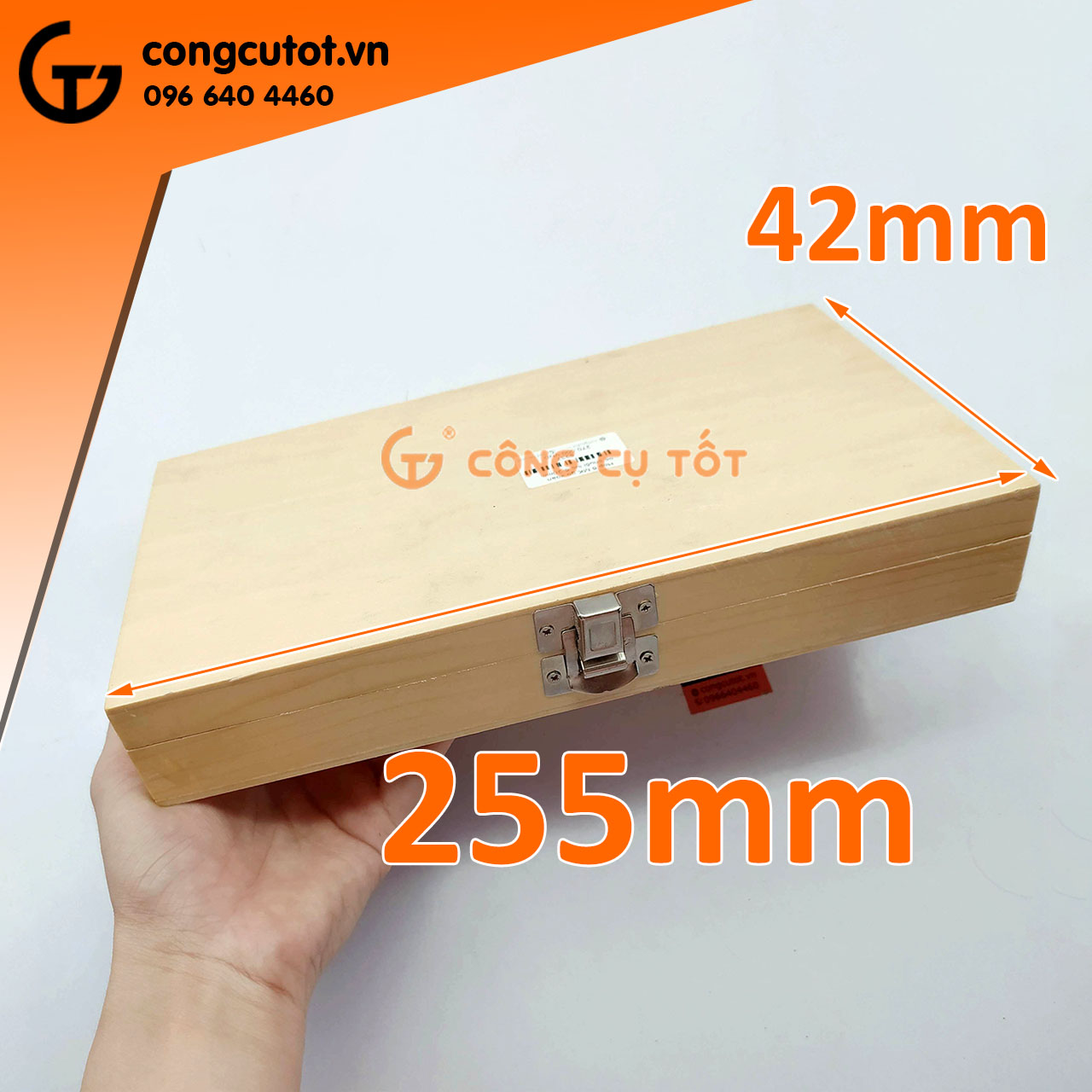 Hộp 6 mũi khoan gỗ xoắn ốc chuôi lục 6-20mm