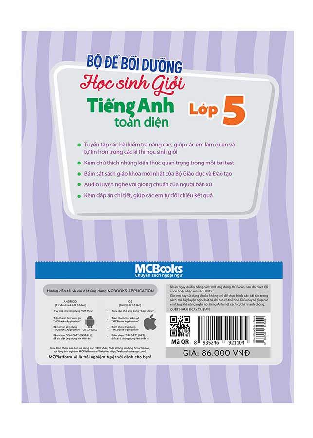 Bộ Đề Bồi Dưỡng Học Sinh Giỏi Tiếng Anh Toàn Diện Lớp 5