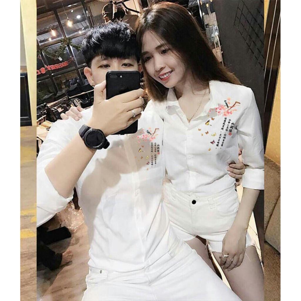 ÁO SƠ MI NAM CHẤT LỤA DÀI TAY PHONG CÁCH HỌA TIẾT CHIM HOA MS 02 MON SHOP