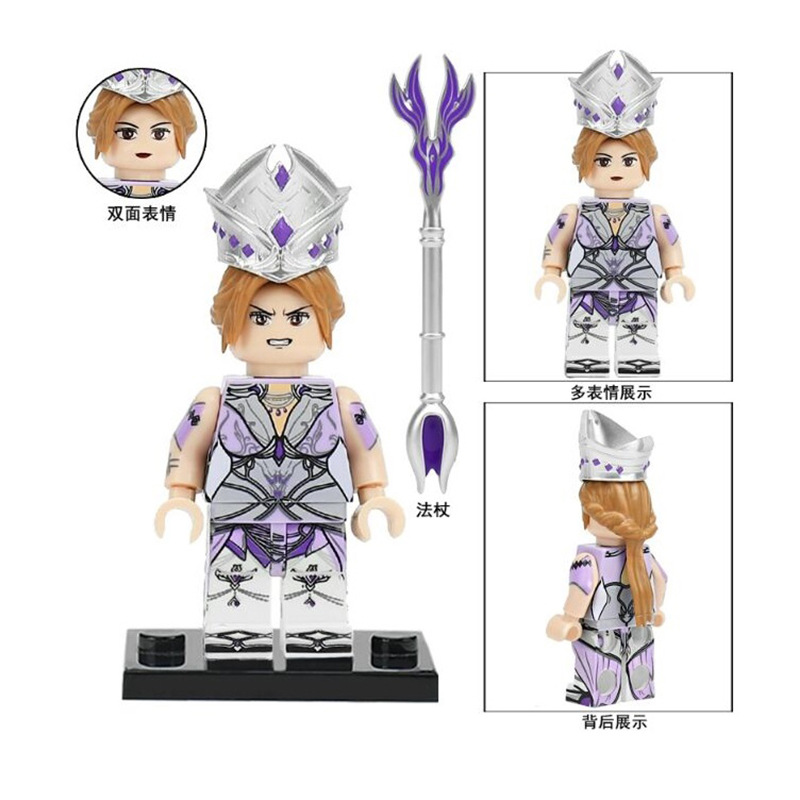 Minifigures Mô Hình Đường Tam Tiểu Vũ Bỉ Bỉ Đông Trong Phim Đấu La Đại Lục