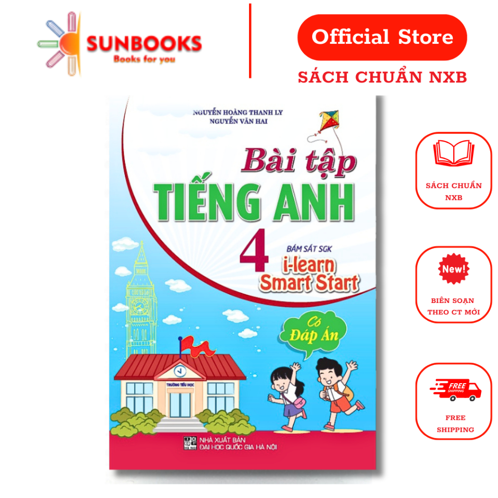 Sách - Bài tập tiếng anh 4 (bám sát sgk i-learn smart start)