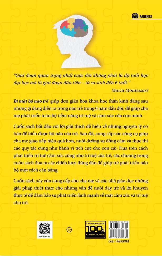 Sách - Bí mật bộ não trẻ