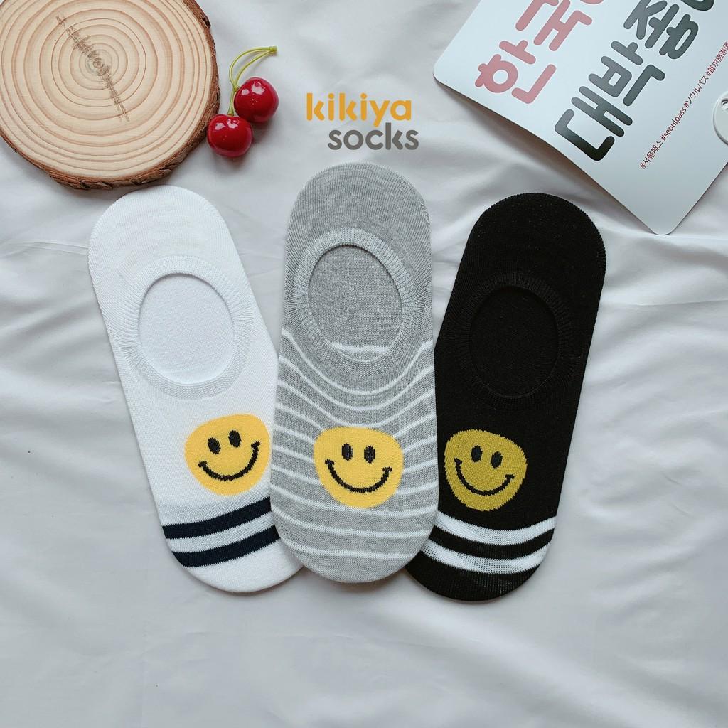 Tất vớ lười nữ cotton Happy Smile Kikiya W-N-045