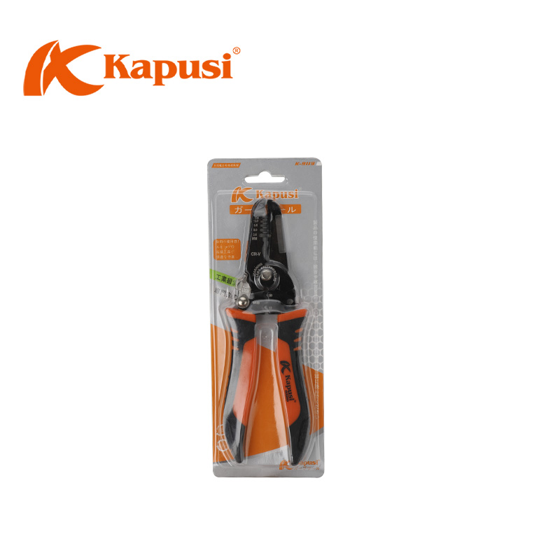 Kìm cắt, tuốt, kẹp, bấm cos, gọt dây điện Kapusi - K9119