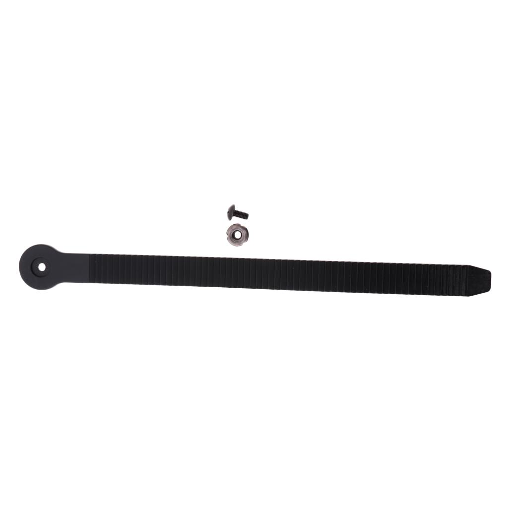 6xPU Replacement Ice Inline Roller Skate Shoes Strap Buckle with Screw Nut