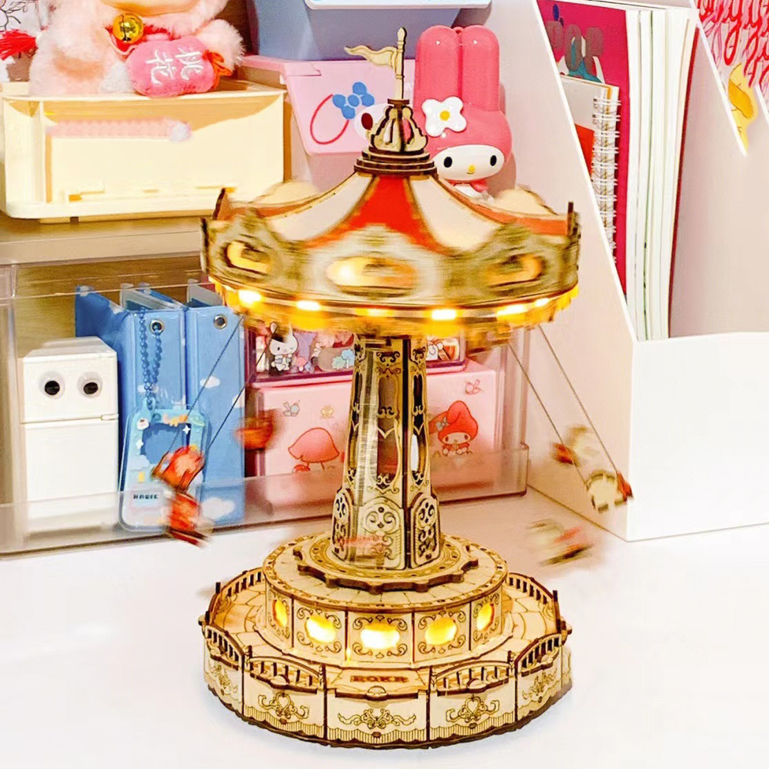 Mô hình Cơ động học Xích Đu Swing Ride EA02 Robotime