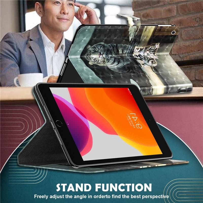 Bao Da Họa Tiết Hoạt Hình Dễ Thương Cho Amazon Kindle Fire Hd 8 Plus 2020 8.0 Inch