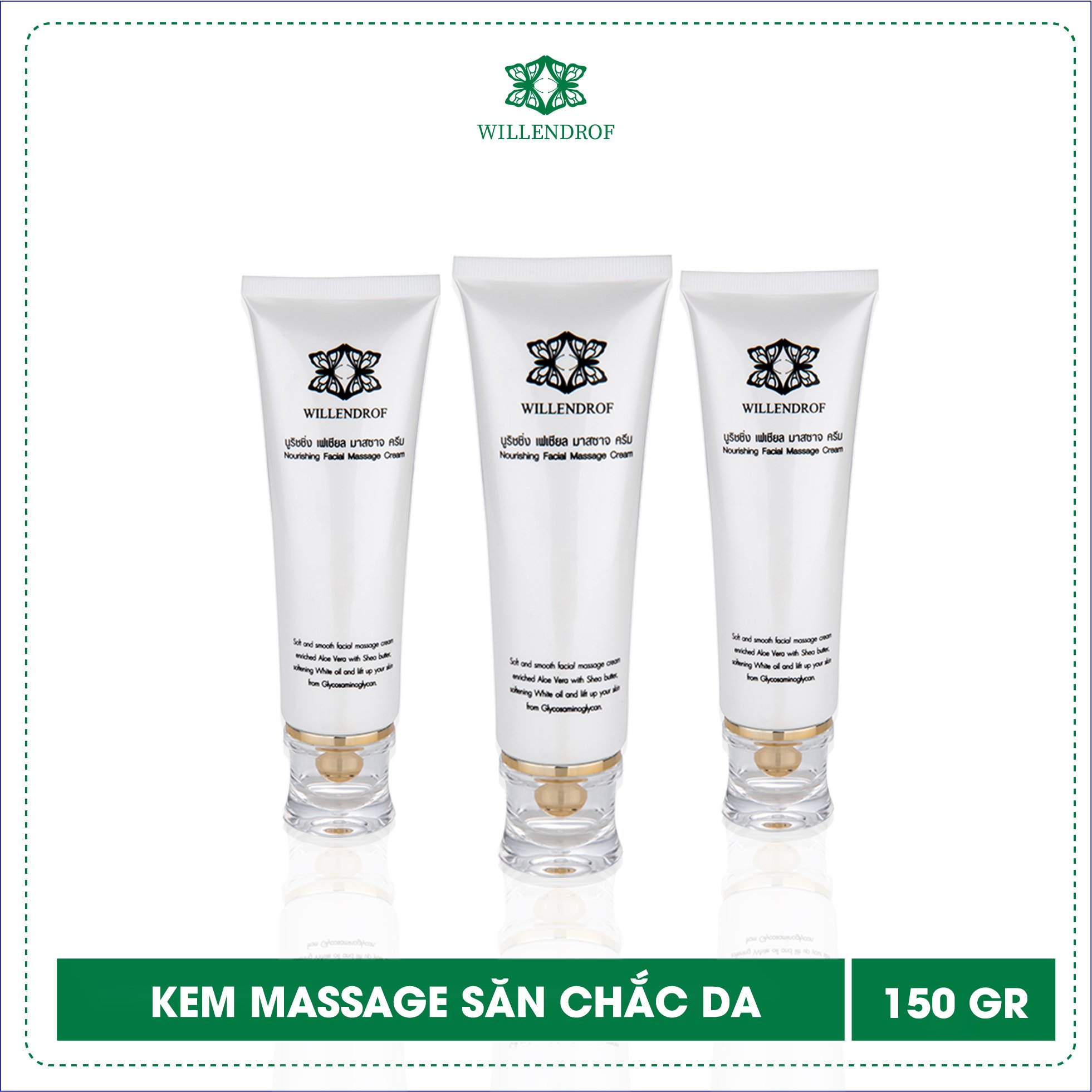 Kem Massage Nuôi Dưỡng Da Luôn Săn Chắc Willendrof 150gr