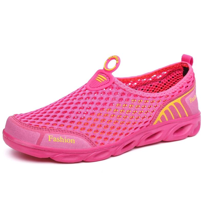 Giày Sneaker Chống Trượt Thoáng Khí Cho Nữ