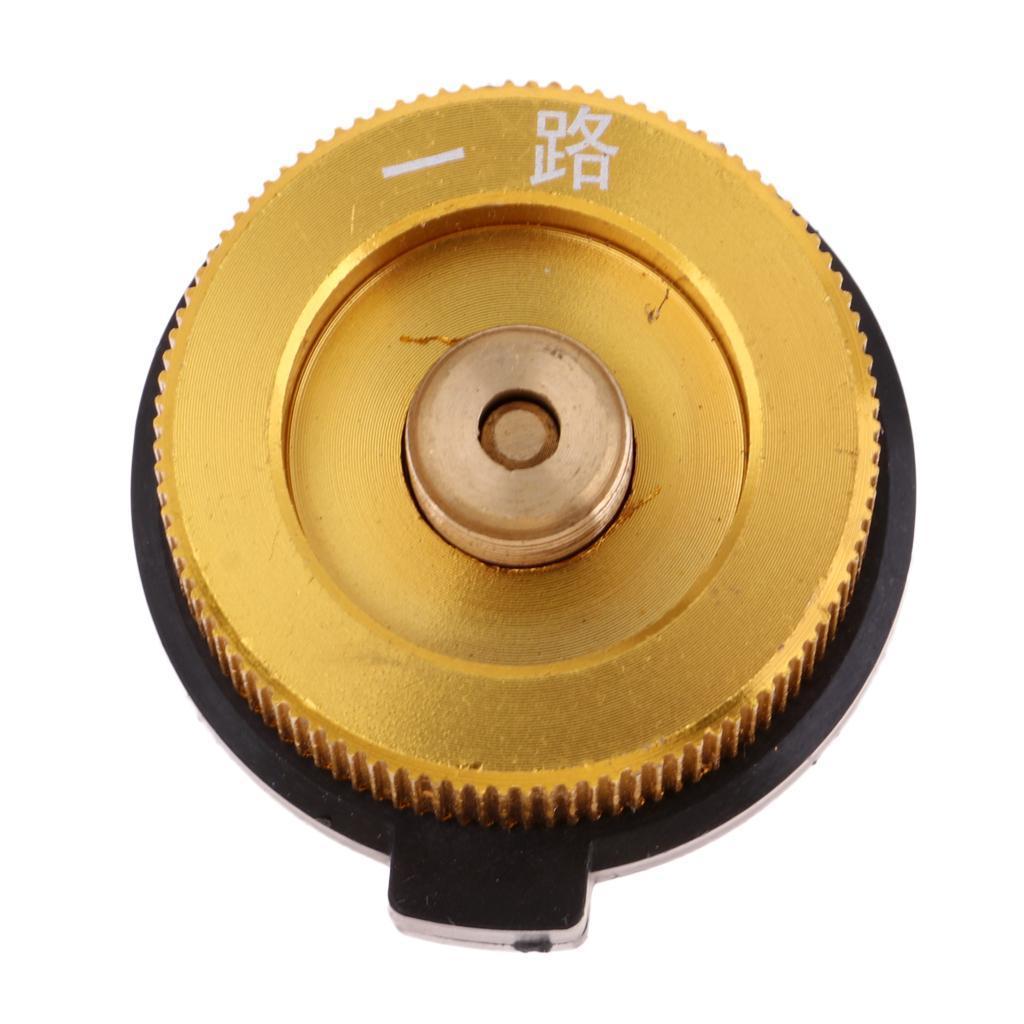 Camping Stove Adapter Outdoor Propane Small Tank Refilling Valve for Flat Tank Long Tank Conversion