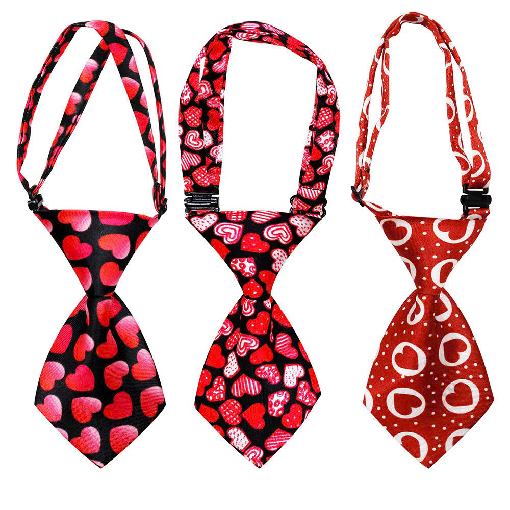 VÒNG CỔ THÚ CƯNG CÀ VẠT THÚ CƯNG CÀ VẠT CHÓ MÈO DỄ THƯƠNG VALENTINE SIZE 22-45CM MÃ 15 CHO THÚ CƯNG CHÓ MÈO