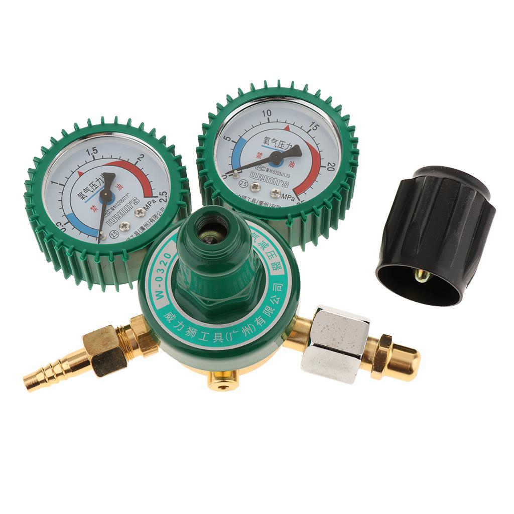 Oxy Gas Điều Áp Van có Đồng Hồ Đo Cho Hàn Cắt Đèn Pin