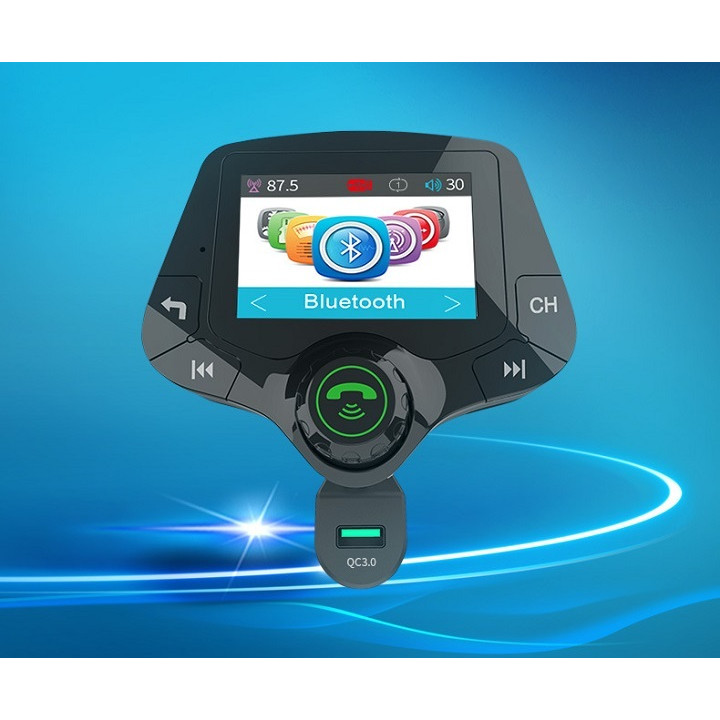 Tẩu sạc điện mini thông minh trên xe hơi tích hợp máy thu phát nhạc số kết nối bluetooth không dây đa năng cao cấp G24