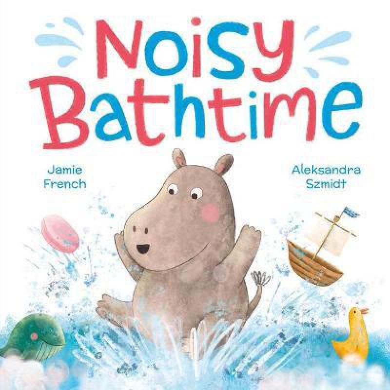 Truyện tranh tiếng anh cho bé 3+ Noisy Bathtime