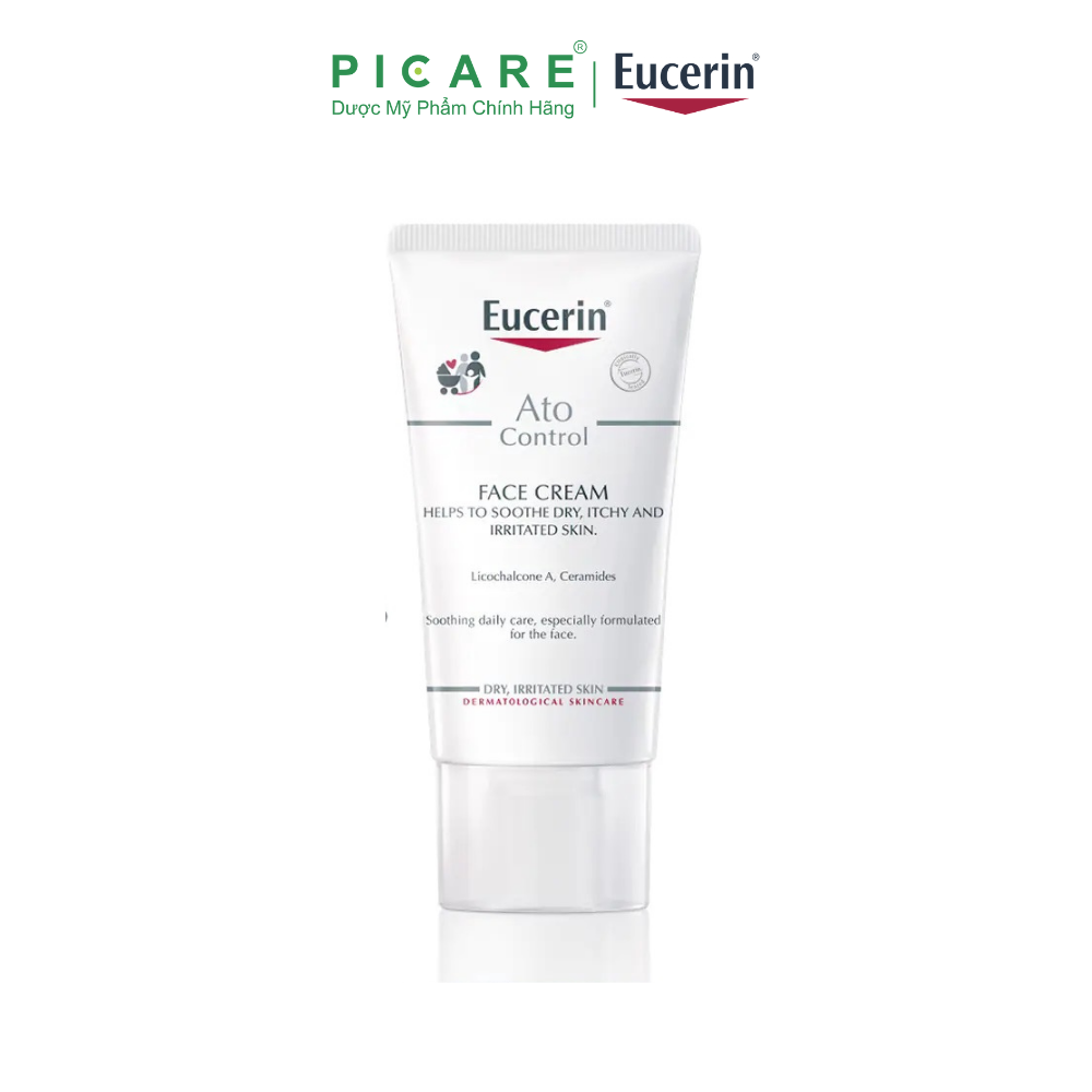Kem dưỡng da mặt chàm khô Eucerin AtoControl Face Cream