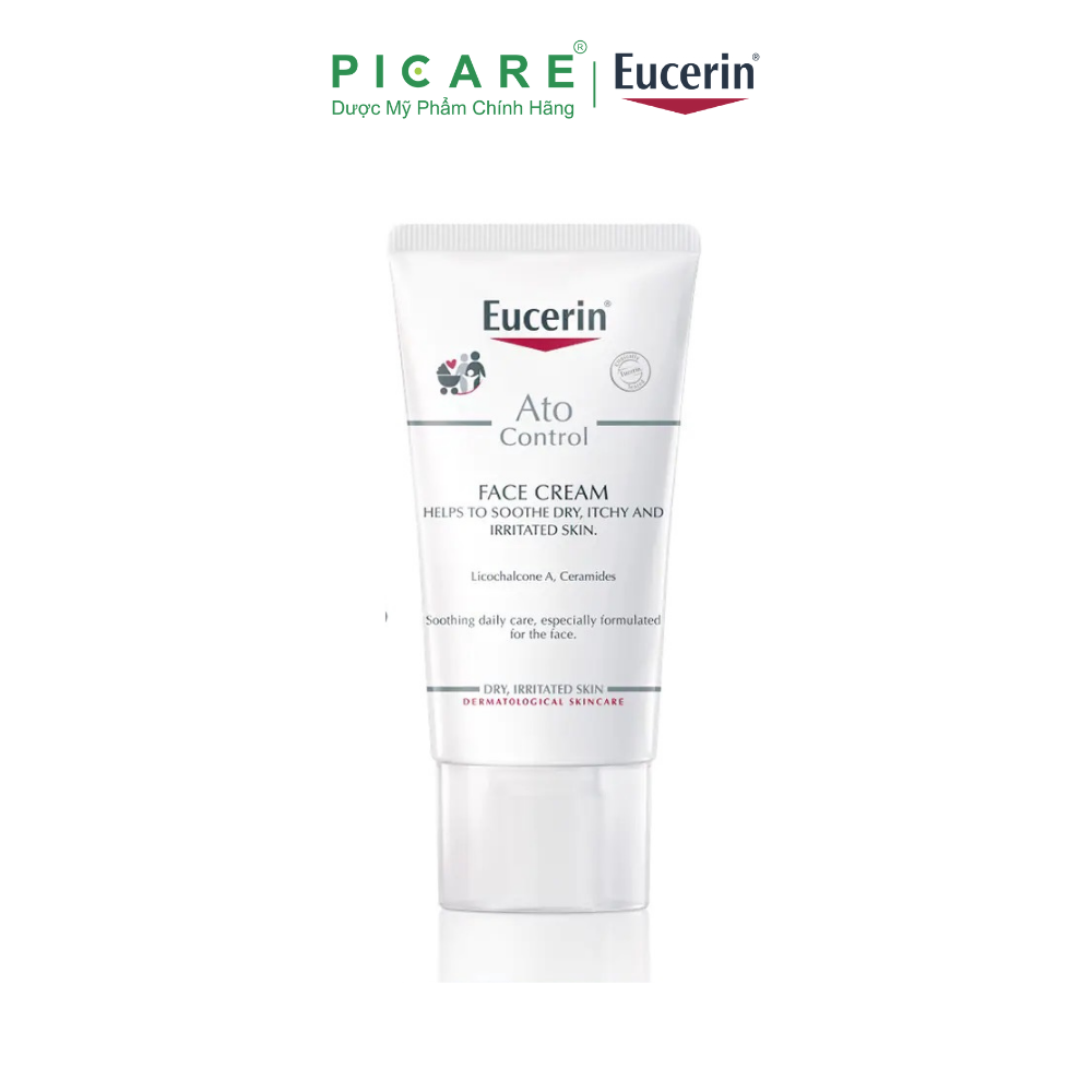 Kem dưỡng da mặt chàm khô Eucerin AtoControl Face Cream 