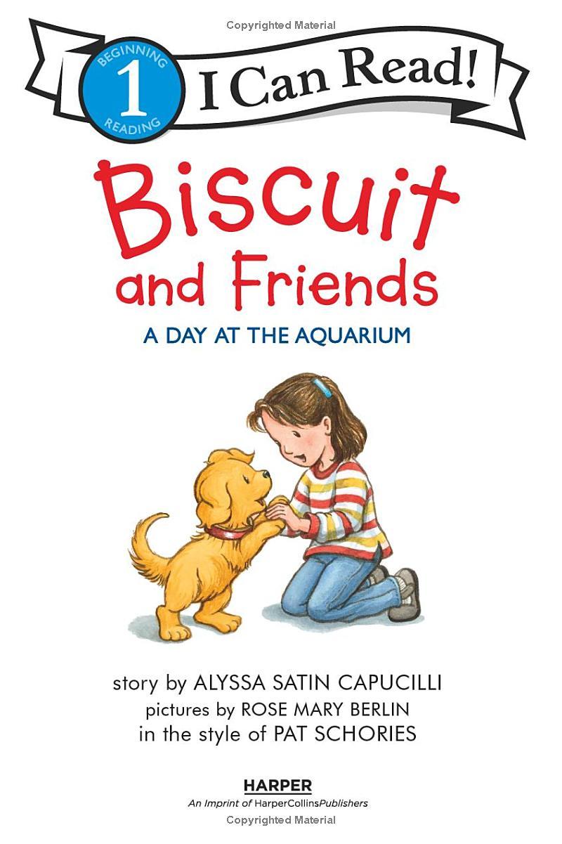 Sách ngoại văn: Biscuit And Friends - A Day At The Aquarium