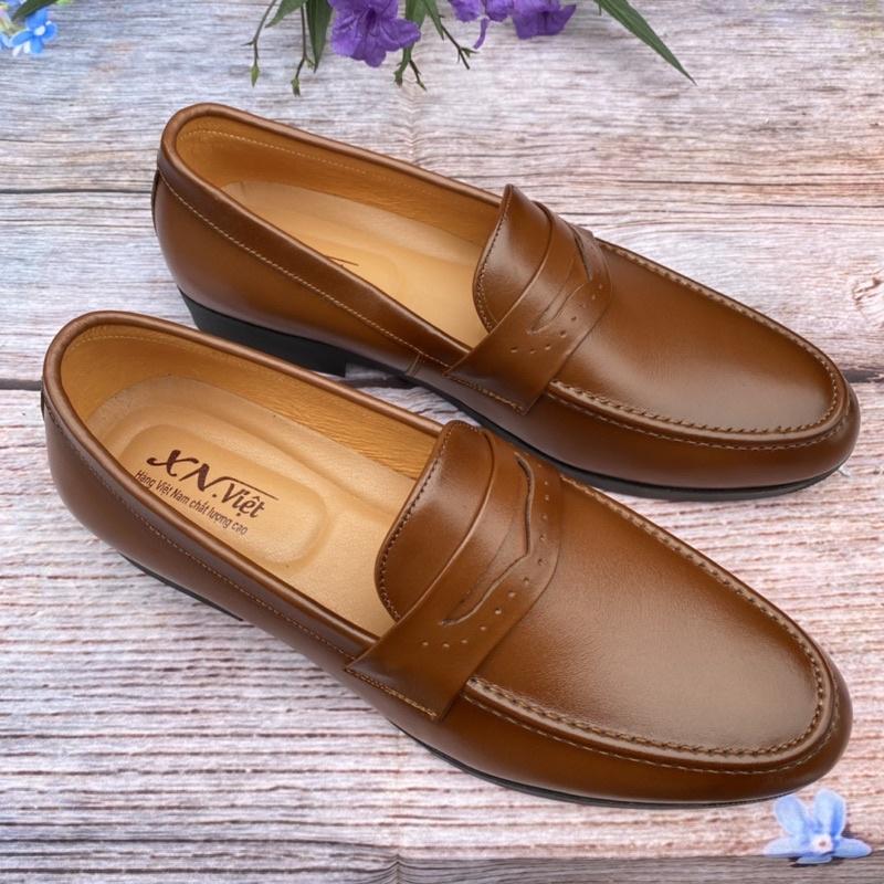 Giày lười nam giày mọi nam da bò cao cấp size 38-43