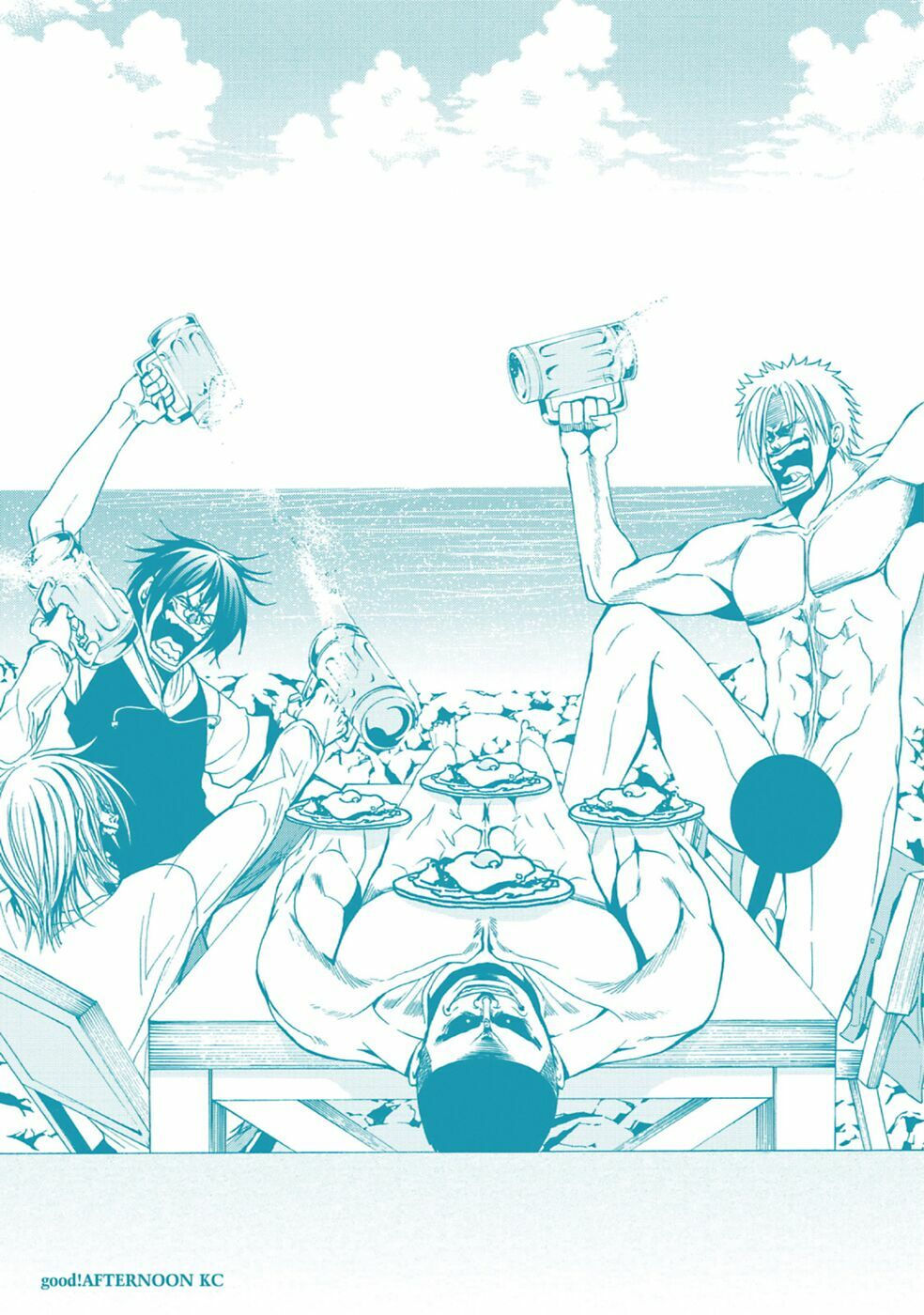 cô gái thích lặn - grand blue chapter 8.5 15