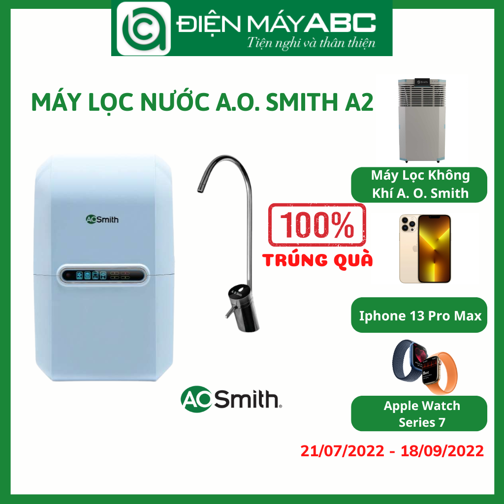 Máy Lọc Nước A. O. Smith A2 - Hàng Chính Hãng