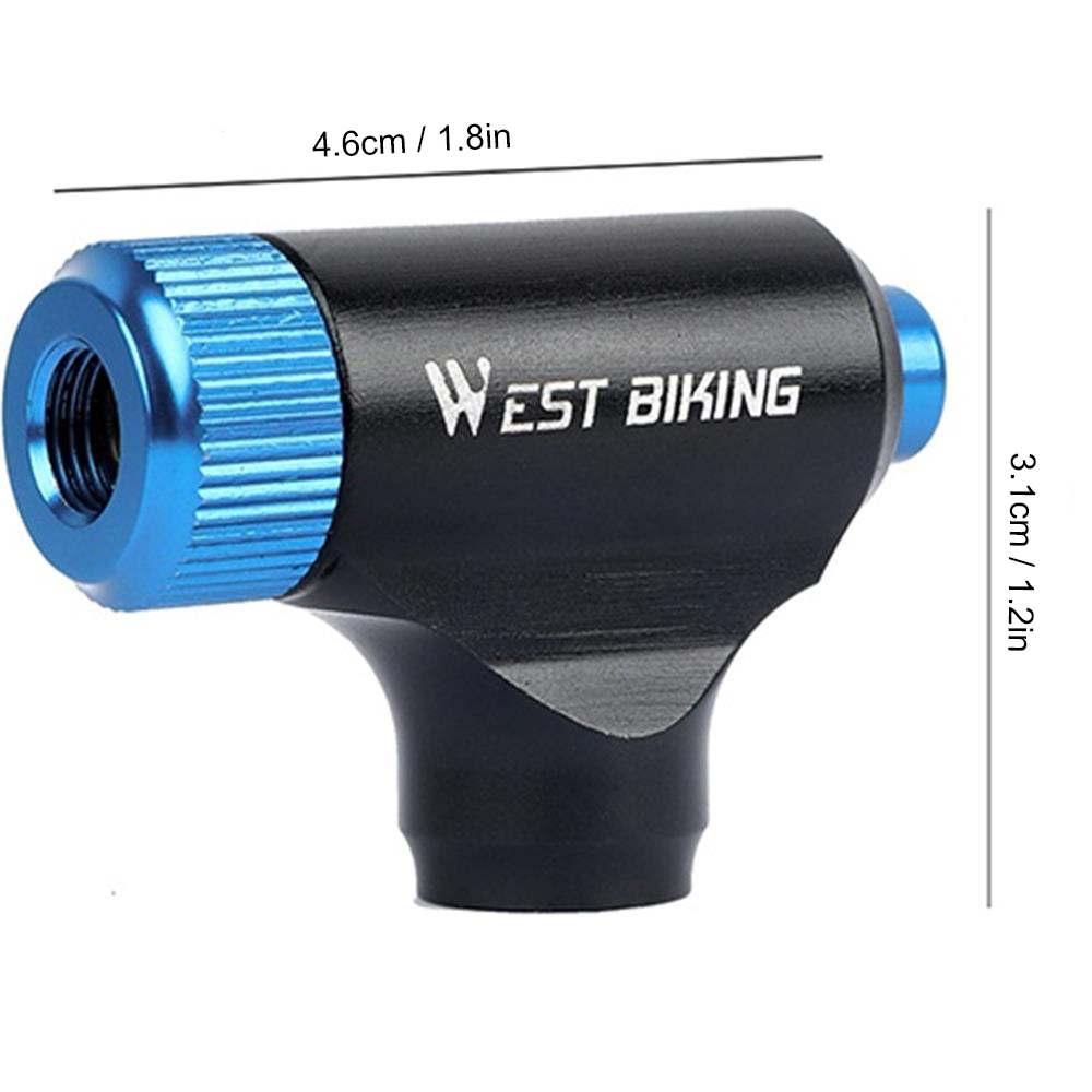 Ống Bơm Xe Đạp Cầm Tay Áp Suất Cao Bằng Hợp Kim Nhôm