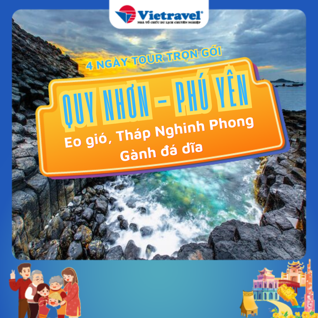 Quy Nhơn - Eo Gió - Phú Yên - Gành Đá Dĩa