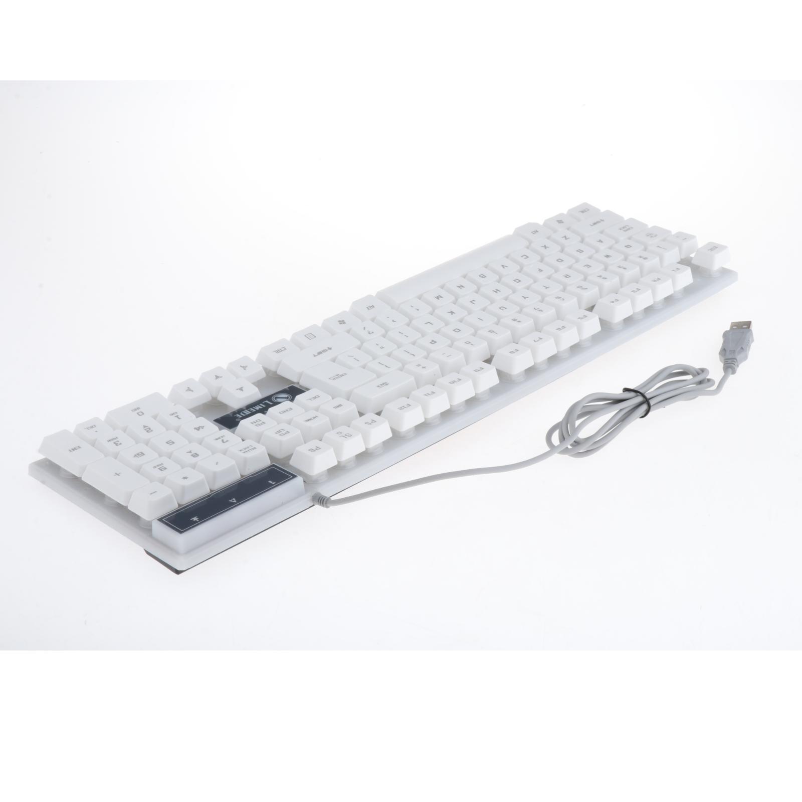 Wired Wired Mouse  Combo Rainbow Backlit