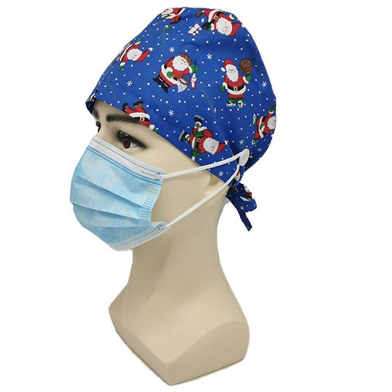 Khuôn làm mũ cho y tá phong cách giáng sinh