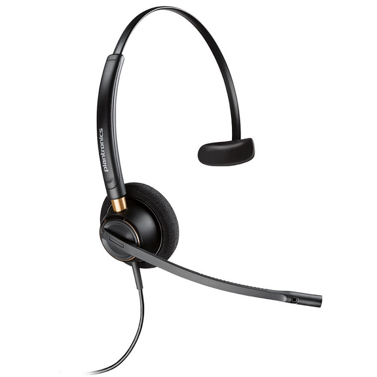 Tai nghe Plantronics ENCOREPRO HW510V tai nghe có dây chuẩn một bên tai - hàng chính hãng