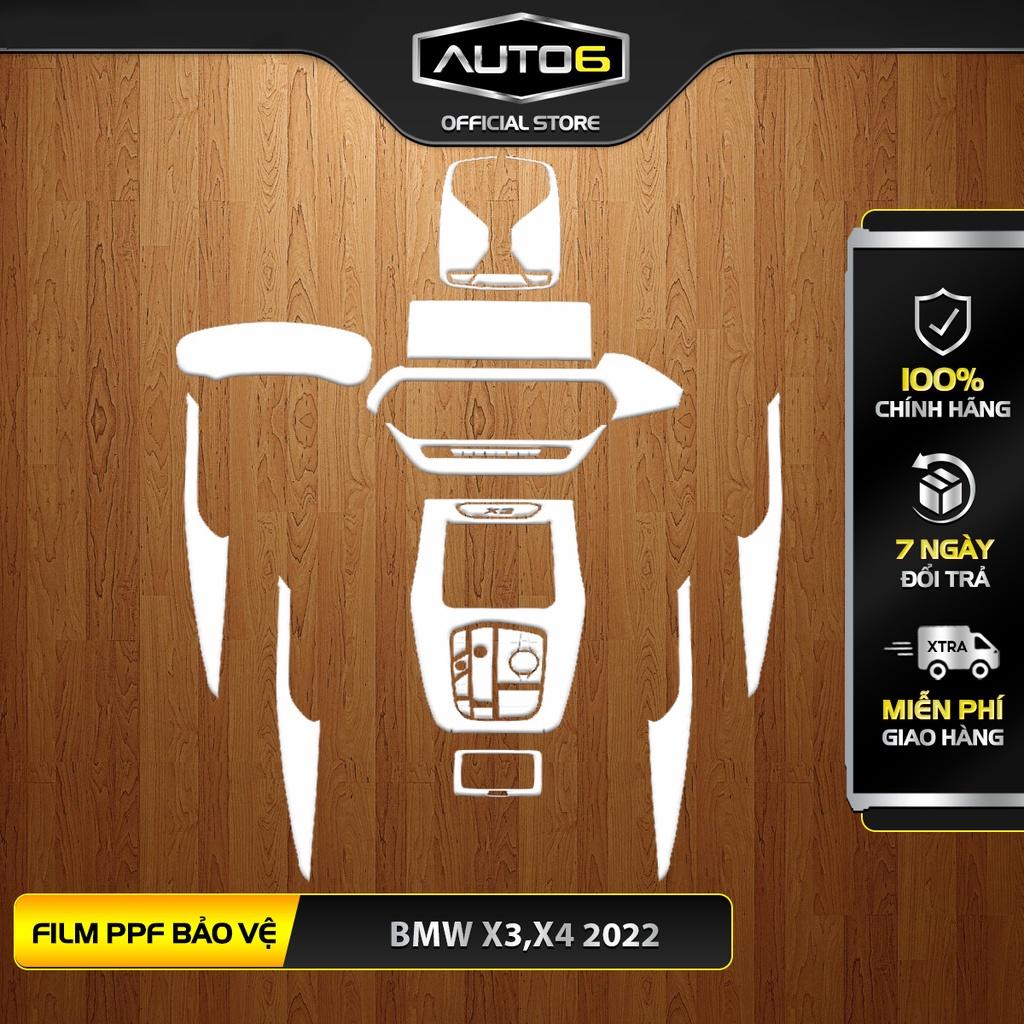 BMW X3, X4 2022-2023: Film PPF dán chống xước nội thất ô tô - AUTO6 &lt; Chống xước và che mờ các vết xước cũ hiệu quả