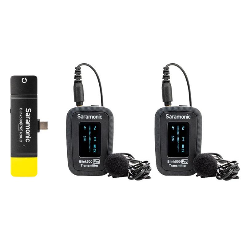 Micro thu âm không dây Saramonic Blink 500 Pro B6 cổng Type C - Hàng Chính Hãng