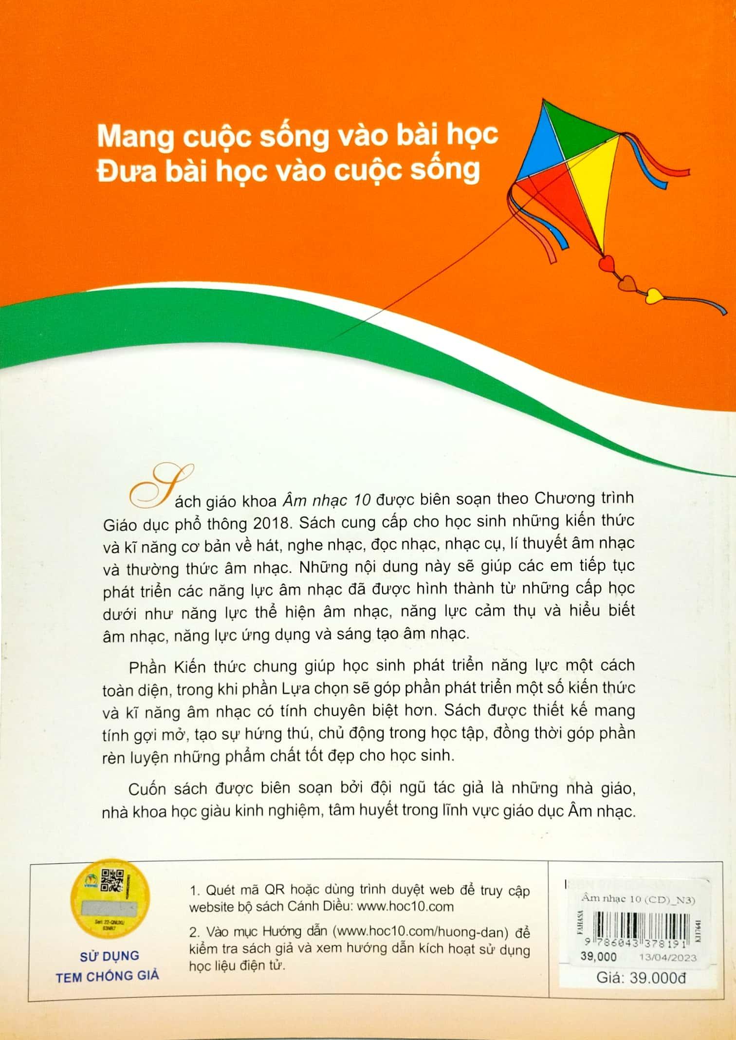 Âm Nhạc 10 (Cánh Diều) (2023)