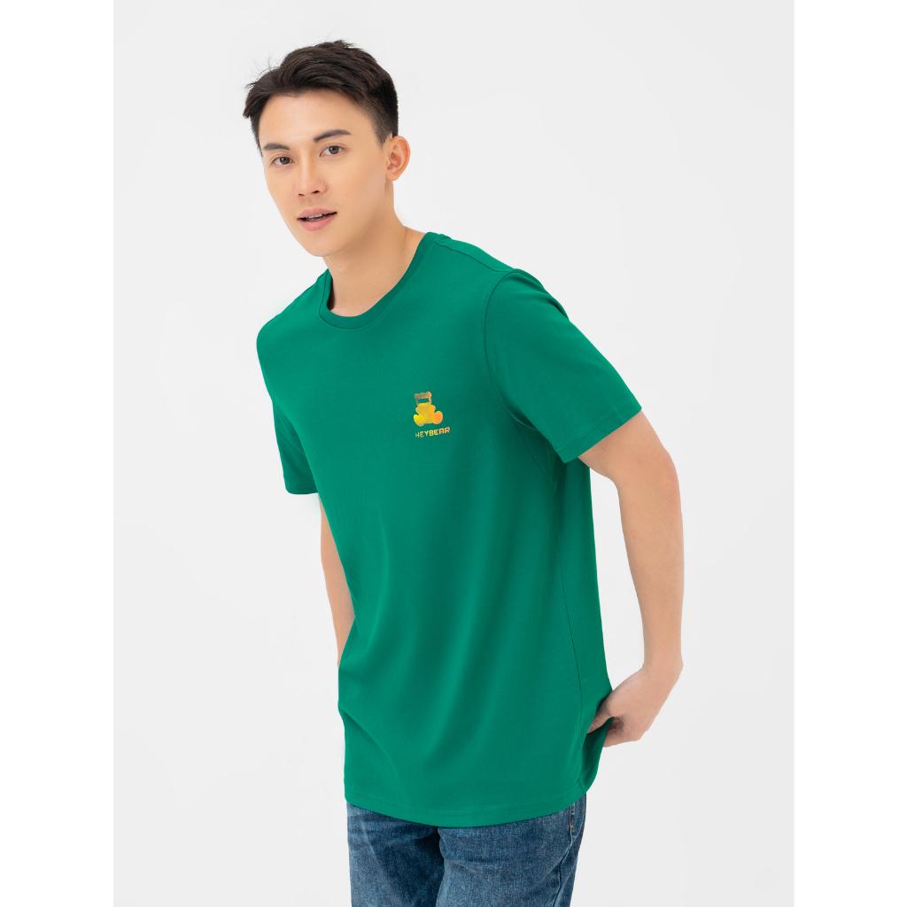Áo thun T-shirt nam YODY in gấu Heybear 100% cotton TSM6089