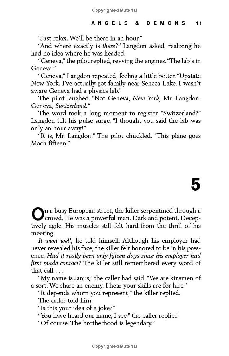 Sách ngoại văn: Angels And Demons