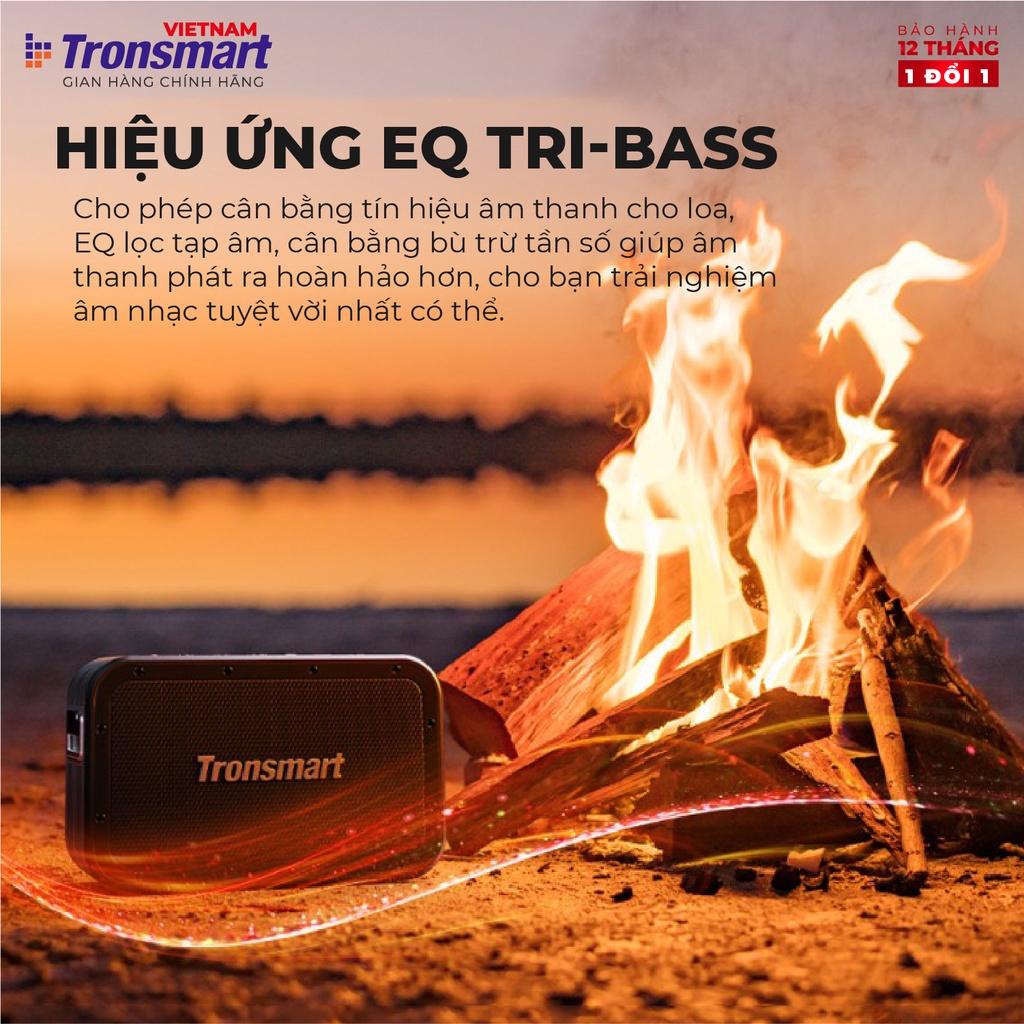 Loa Bluetooth 5.0 Tronsmart Force Max Công suất 80W, Chống thấm nước IPX6 - Thời gian 13 giờ chơi nhạc - Hàng chính hãng