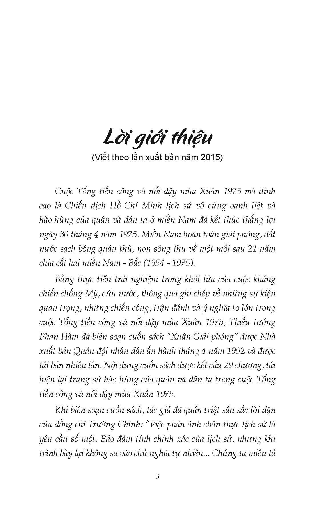 Xuân Giải Phóng, tập 1: Trước Giờ Vào Trận