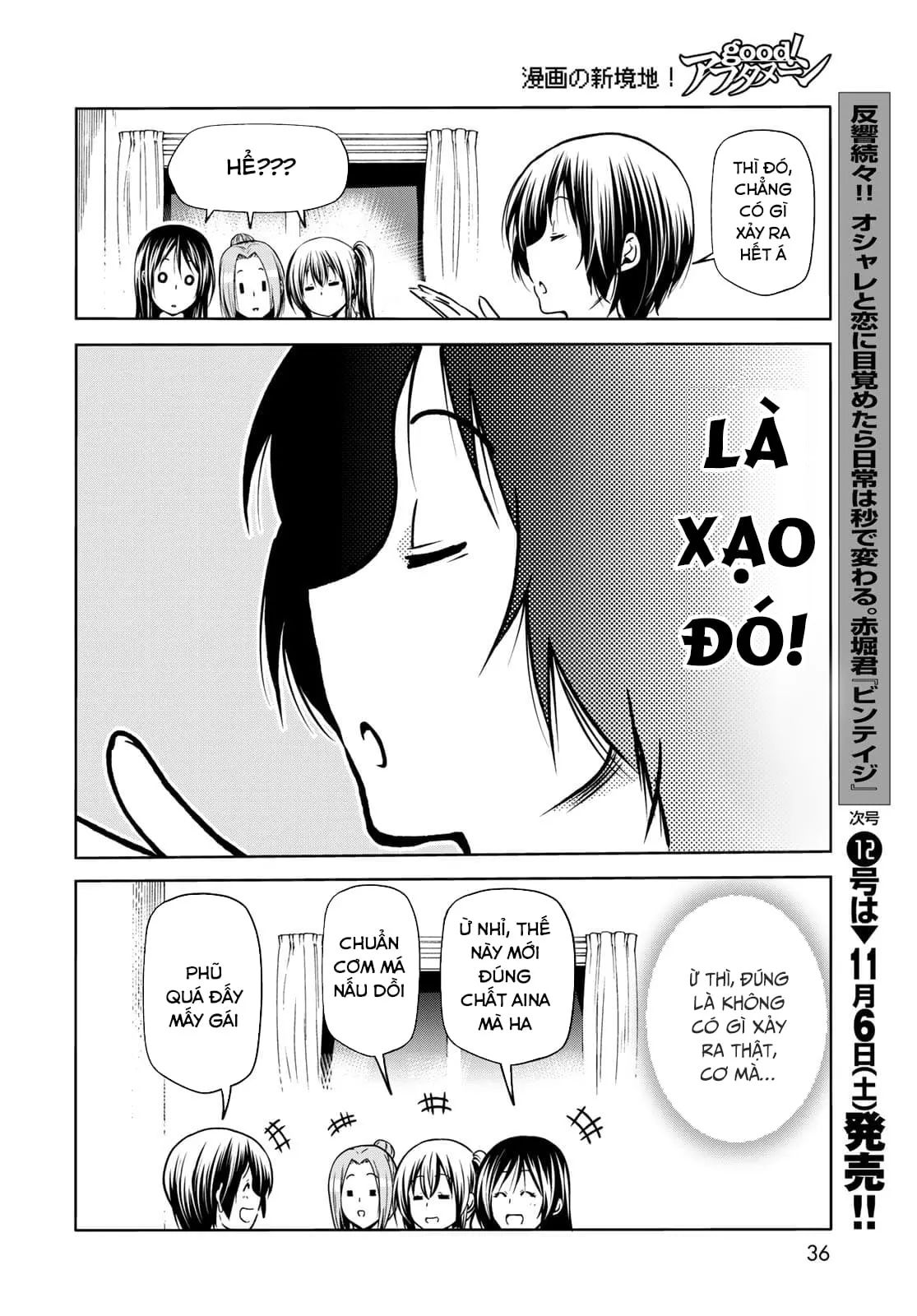 cô gái thích lặn - grand blue chapter 72 14