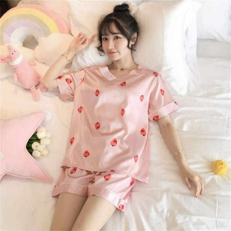 Đồ mặc nhà - Homewear - Vải băng lụa